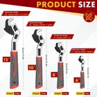 Multifunctional Self-locking Wrench - 6  8  10  12 Inch Adjustable Pipe Wrenc   