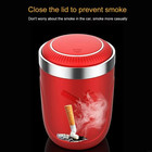 Led Auto Car Truck Cigarette Smoke Ashtray Ash Cylinder Holder For Offiice home