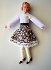 Vintage Chadwick Dollhouse Family 1 12 Scale Bendable Thread Wrapped Miniatures