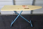 Vintage 1965 Proctor Silex Model 69937 Ironing Board Blue   Yellow 