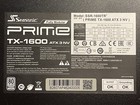 Seasonic Prime Tx-1600 Power Supply 1600w Desktop Ssr-1600tr Black Modular Atx