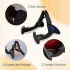 Guitto Guitar Bass Stand Holder Floor Tripod Folding A-frame Non-slip Adjustable