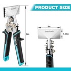 3  Straight Jaw Sheet Metal Bender Sheet Metal Hand Seamers Metal Bending Pliers