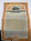 Denver Rio Grande Western Railroad Company Gold Stock   Bond Certificate