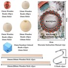 169pcs Macrame Kits For Beginners 3mm X 220yards Natural Cotton Macrame Cord    