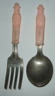 Goose Goose Goose Child s Fork And Spoon Old Utensils For Child