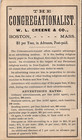 Littell s Living Age Magazine  The Congreationalist 1880 Boston Almanac Ad