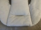 Nuna Pipa Series Infant Insert Light Gray White Car Seat Cushion