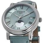New Tissot Carson Premium Lady Light Blue Women s Watch T122 223 16 353 00