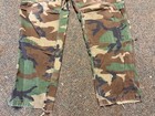 Post Vietnam Desert Storm Us Army Woodland Camo Bdu Winter Trousers-medium  1990
