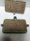 Vintage  Arcade Cast Iron Waffle Iron  Toy