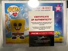 Funko Pop  with Purpose  Sponge Bob Squarepants  Autograph With Coa 