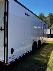 2025 8 5x28 -full Bathroom  Race Trailer -7  Interior Height -electric Jack -esc