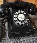 Antique Western Electric Co  Rotary Dial Phone Model 302          C  1930s-40s