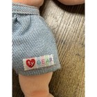 Ty Beanie Kids Tumbles Plush Doll Brown Hair Striped Shorts Vintage 1996 10 Inch