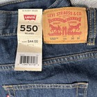 Nwt Levi s 550 Relaxed Boys Sz  10 Husky Blue Denim  Jeans  mens Sz  30x26 