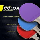 Pro-spin Carbon Fiber Ping Pong Paddle Violet Table Tennis Racket