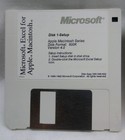Vintage 1992 Microsoft Excel For Apple Macintosh Software 3 5  Floppy Disk 1-7