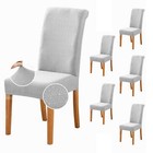 Dining Chair Covers Stretch Seat Slipcovers For Dining Room Home Decor 4 6pcsset