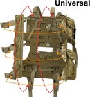Filbe Frame System Capricorn Camo Curved Alloy Frame   Tactical Suspension Kit