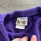 Vintage Disney Purple And Pink Kids Cargo Jogger Sweatpants Size 4t