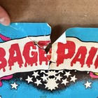 Rare 1985 Topps Garbage Pail Kids Collectors Series 1a Poster  rough Condition 