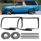 8pcs set Door Weatherstrip Seal Kit For 1983-1994 Chevy S10 Blazer Gmc S15 Thaec