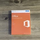 Microsoft Office Home And Student 2016 Windows 1 User Pc Key Card No Disk New