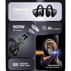 Ai Smart Camera Open-ear Bluetooth Earbuds 8mp Hd Camera Ai Translation Headset