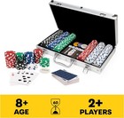Spin Master Games  Cardinal Classics  300-piece Poker Set With Aluminum    