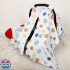 Manfaisky Car Seat Cover Baby  Soft Carseat Covers Baby Boys  Multi-use Nursi