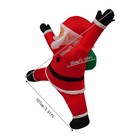 Wruoiweods 6 Ft Christmas Inflatable Santa Claus Outdoor Decorations  Built-in