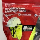 Milwaukee Bolt High Vis Sun Visor With Sunshade Uv Protection Model 48-73-1070