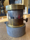 Antique Bausch And Lomb Brass Barrel Lens