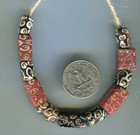 African Trade Beads Vintage Antique Venetian Old Glass Beads Mixed Eye Fancy