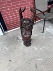Hand Carved Wooden Buddha Statue