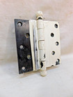 1910 s Antique Door Hinges 5  X 5  Ball Top Craftsman mission Style Black Ornate