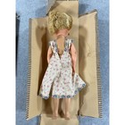 Vintage 1950s 18 Inch Fashion Doll Sleep Eyes Blonde Hair 2 Dresses