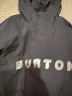 Burton Mens 2025 Snowboard Snow - Frostner Anorak Jacket - Black Medium