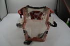 Thor Racing Motocross Chest Protector Roost Deflector Clear Red Atv Mx