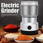 Min Electric Coffee Bean Grinder Nut Seed Herb Grind Spice Crusher Mill Blender