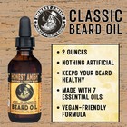 Classic Organic Beard Oil  2 Fl Oz