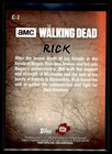 2017 Topps Walking Dead Season 7 Character Card  c-2 Rick Grimes
