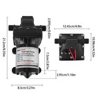 Yacht rv Water Pump  Booster Self-priming Pump  Water Diaphragm Pressure Pump