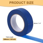 Masking Tape Blue Painters Tape Paper Tape- 1 4 Inch X 55 Yards 1 Roll