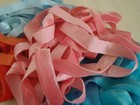 Antique vintage Silk Rayon Velvet Ribbons 30-40 Yds Wonderful Vintage Colors