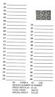 One Dozen -    40 Sure Tip Boards  1-40   Bingo jar Tickets Free Shipping Usa