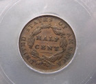 1835 Classic Head Half Cent 1 2c Icg Ef40  701 Xf Extra Fine Ecc c  Inc 