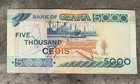 Ghana          5000 Cedis Banknote