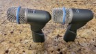 Shure Beta 56  lot Of 2  Mics Only  Used In Very Good Condition